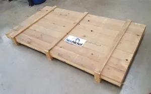 Heat treated wooden sheet boxes