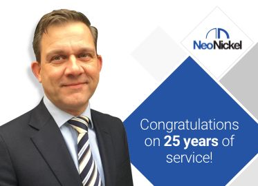 Thanking for 25 years of service